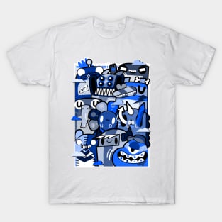 Blue Doodle Gang OCEAN T-Shirt